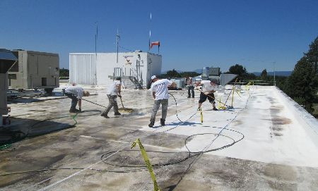 Flat Roof Cleaning